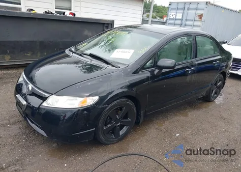 2007 Honda Civic Ex z USA, uszkodzony, nr VIN 1HGFA16857L100762
